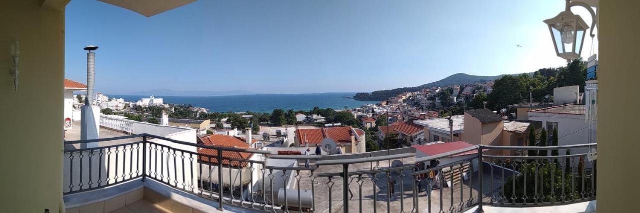 Great Sea View Apartment Kavála ภายนอก รูปภาพ