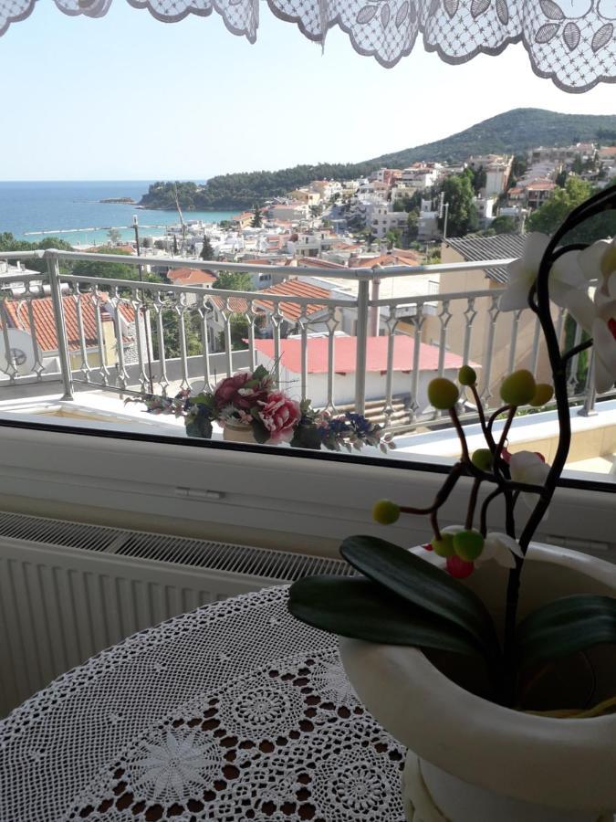 Great Sea View Apartment Kavála ภายนอก รูปภาพ