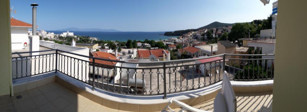 Great Sea View Apartment Kavála ภายนอก รูปภาพ
